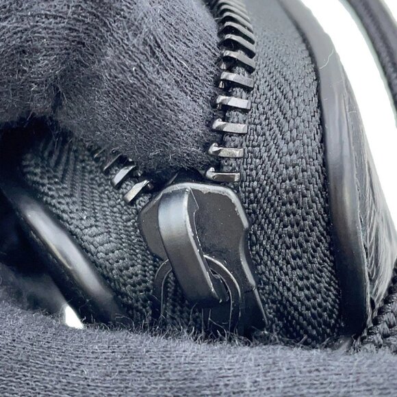 LOUIS VUITTON Lace-up Pouch Monogram Shadow Black M12601 - Picture 7 of 9